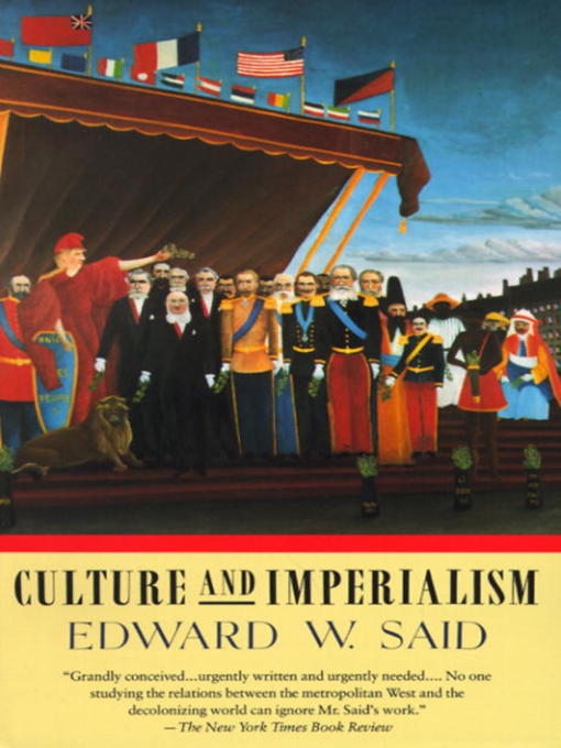 Cover image for Culture and Imperialism